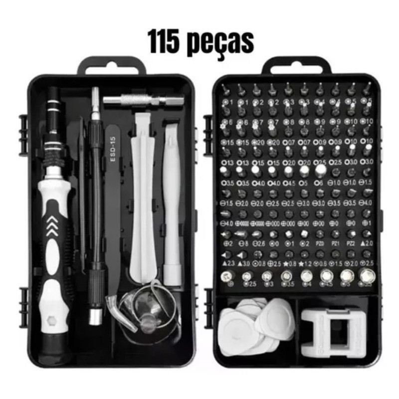 Kit Chaves Precisão Manutenção Profissional 115