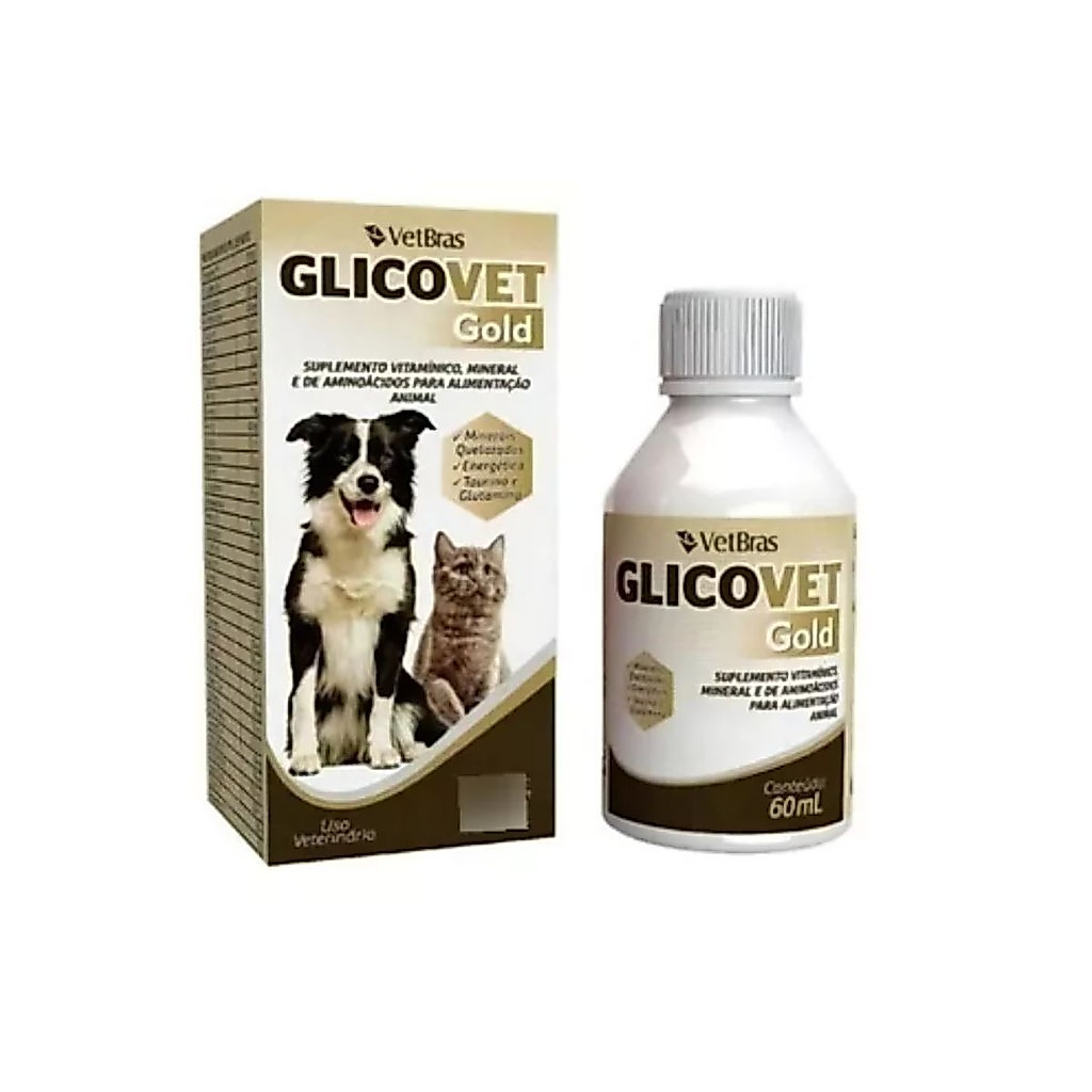 Suplemento Alimentar para Cães e Gatos Glicovet G
