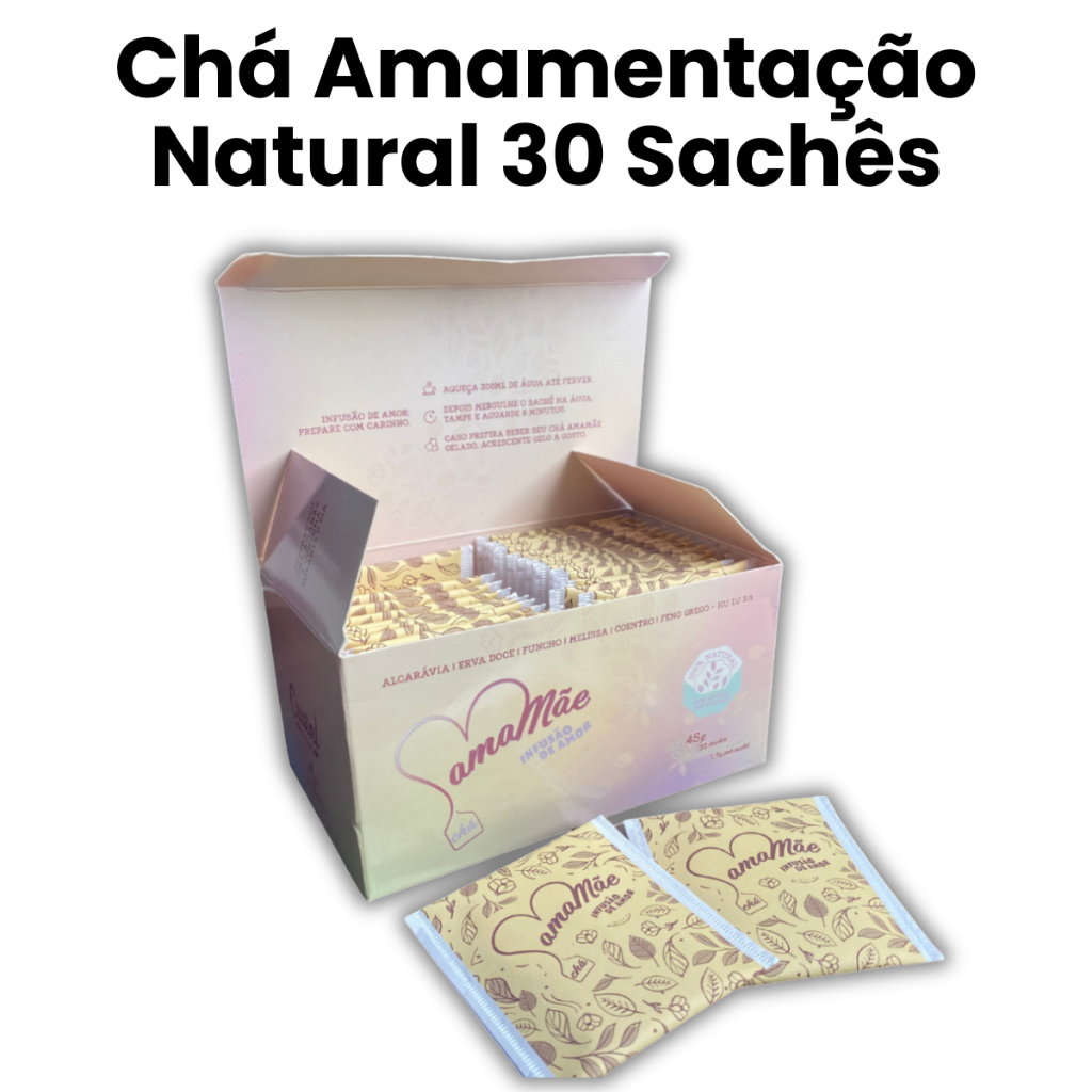 Chá Amamentação Natural Produção Leite Matern