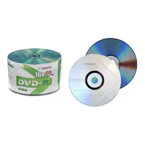 Dvd-r Virgem Ridata Logo 4.7gb 120 min