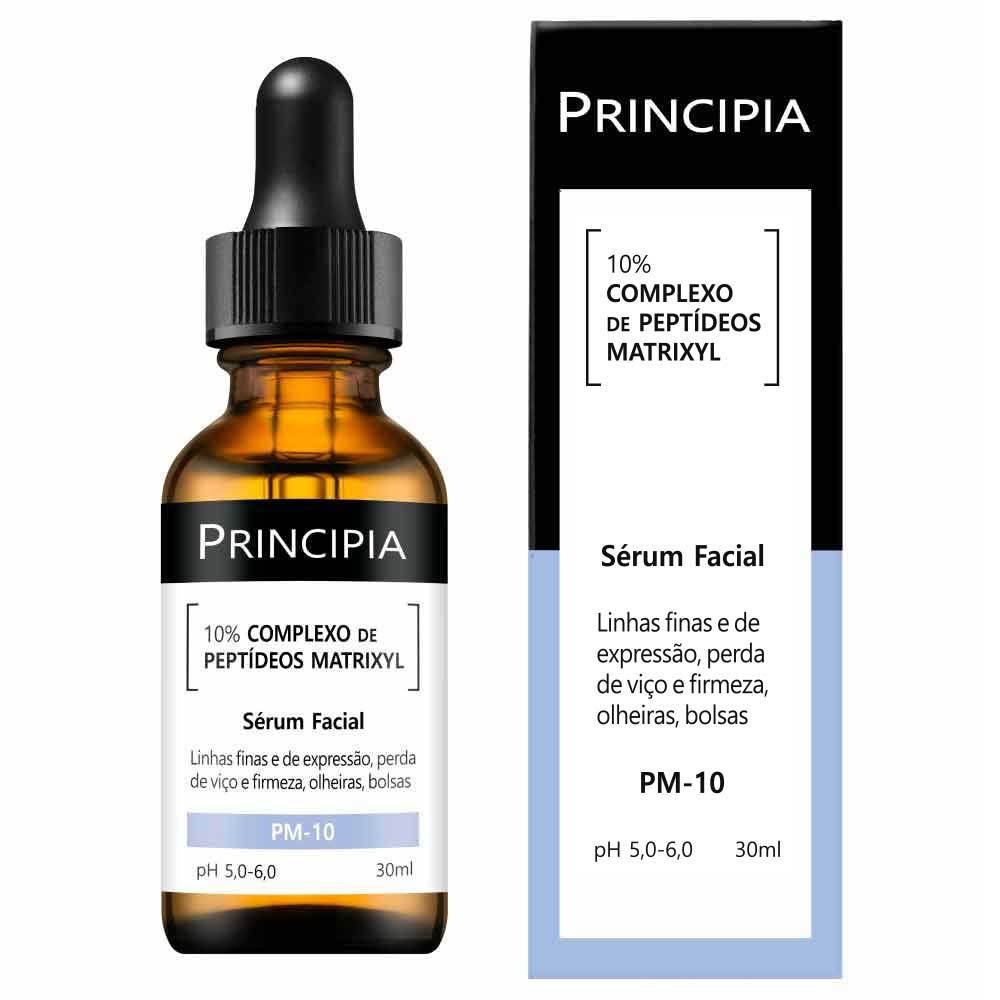 Sérum Antissinais Principia 10% Peptídeos Matrix