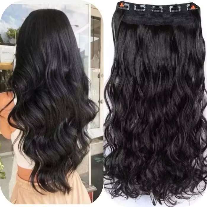 Aplique Extensão de Cabelo 100% Orgânico tic-tac