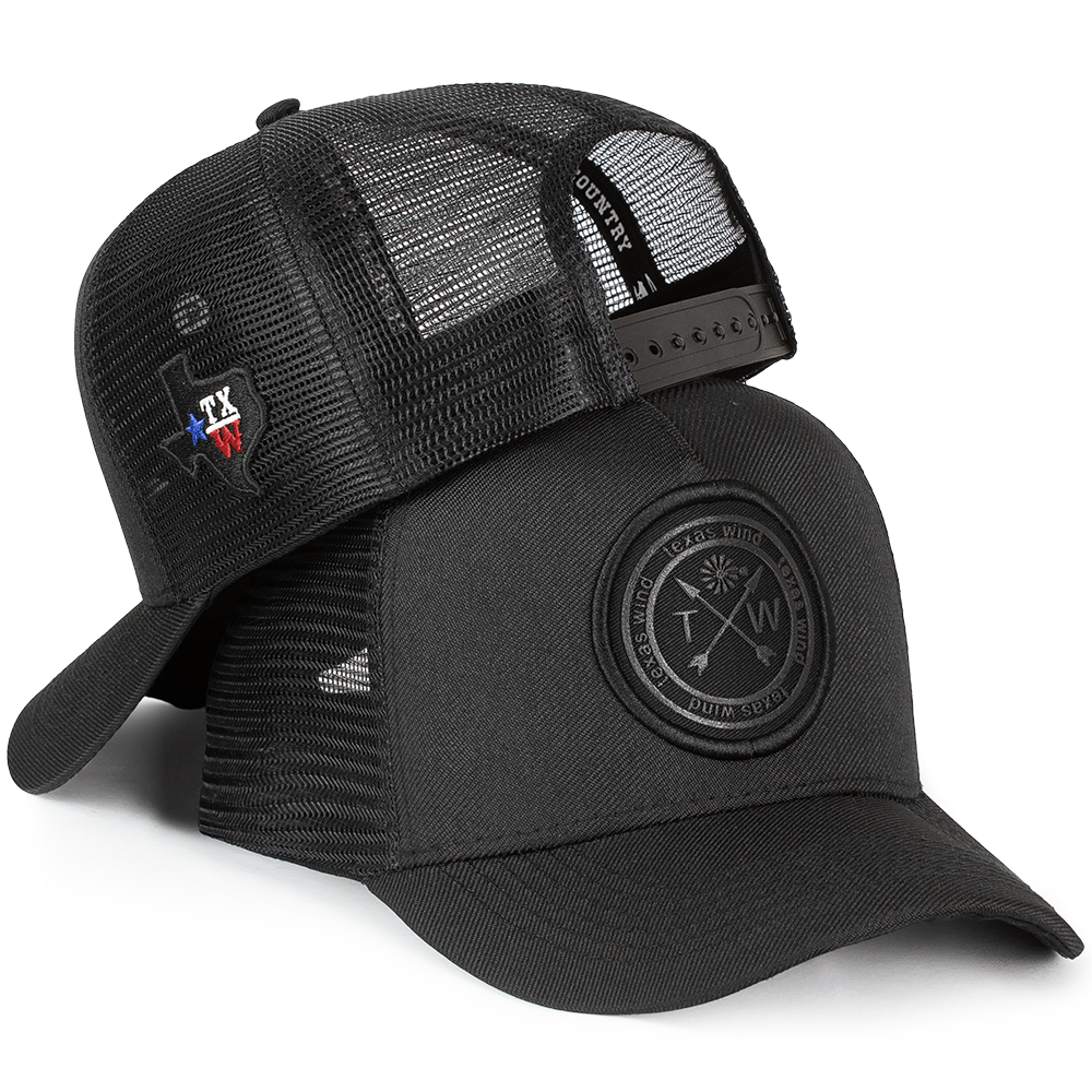 Boné Country Trucker TW Texas Wind Aba Curva Com 