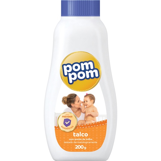 Talco pom pom 200g