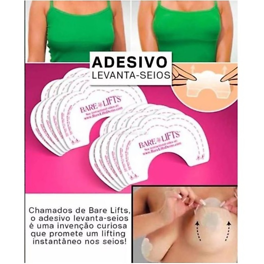 Sutia Adesivo Invisível Levanta Seios /peitos Bar