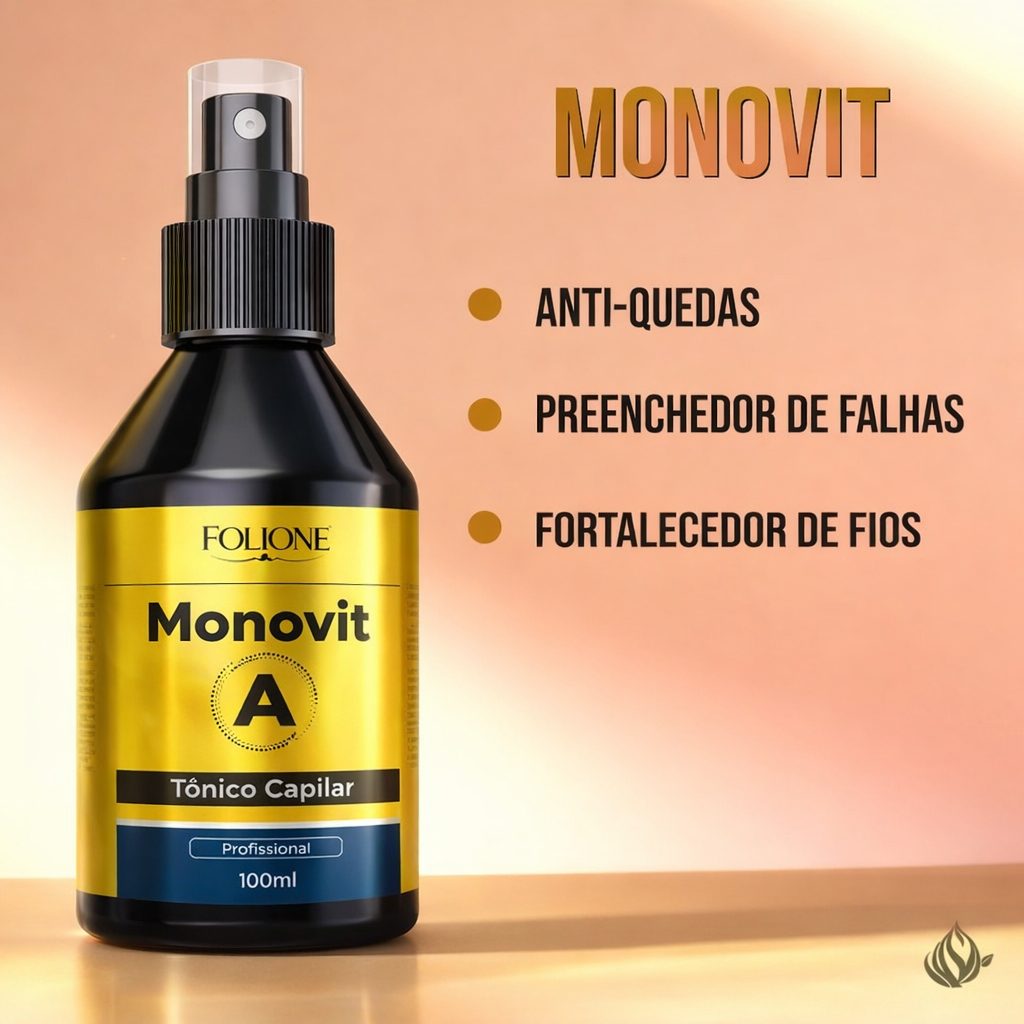 Tônico Capilar Monovit Cresce Cabelo Sobrancelha 