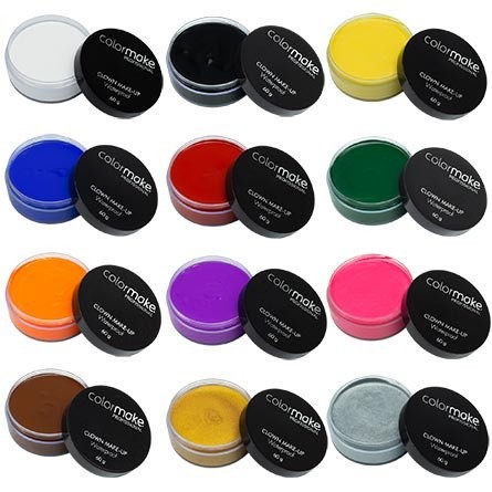 Clown Cremoso makeup 60g Colormake.