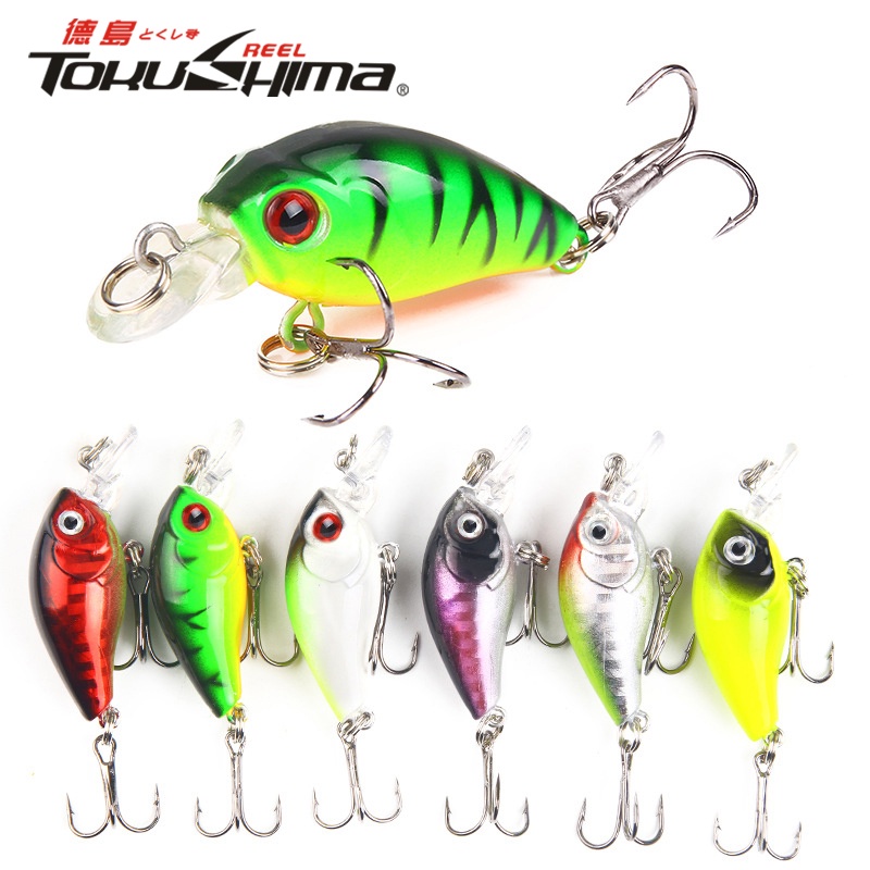 3,8g/4,5cm Isca De Pesca De Peixinho Dura