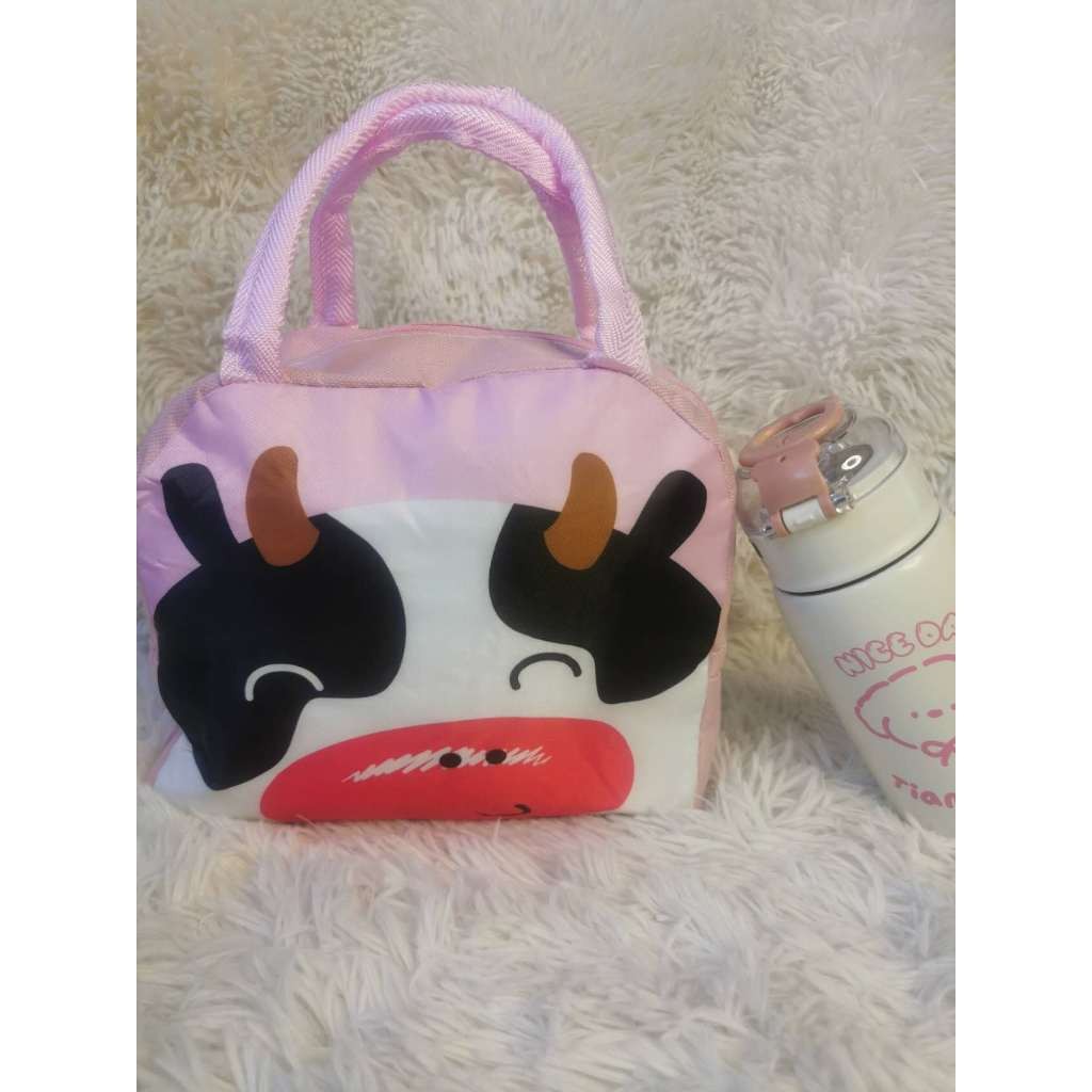 Bolsa Térmica Infantil 3D Personagens Fofo Lanche