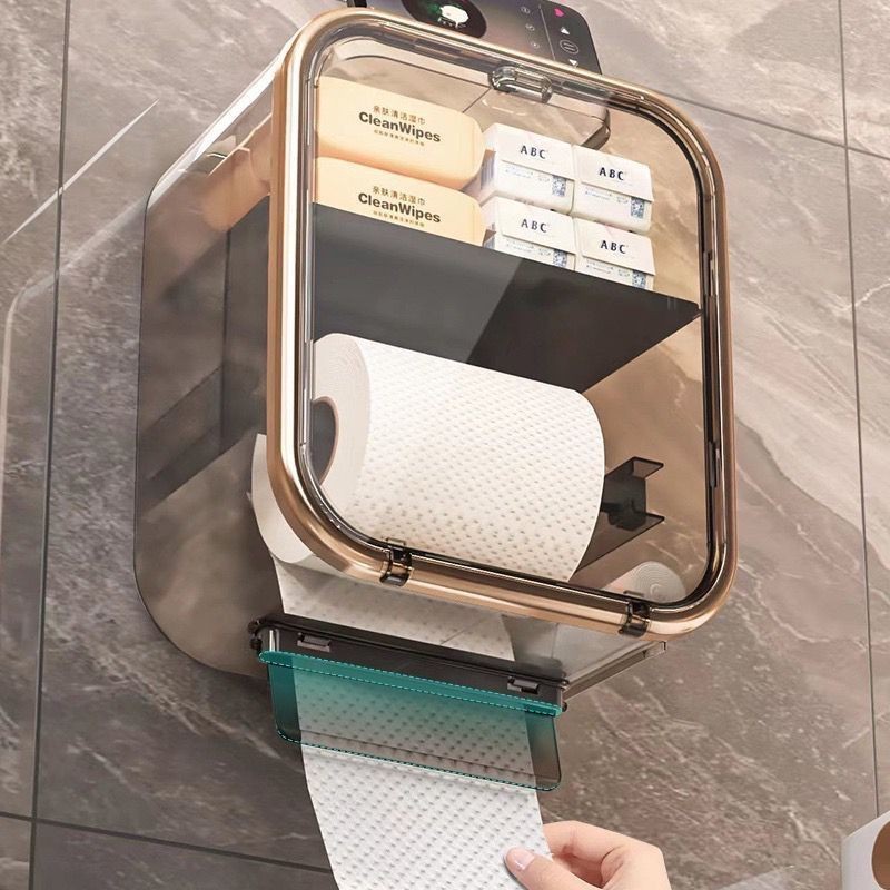 Caixa para Banheiro armazenamento papel higiênico