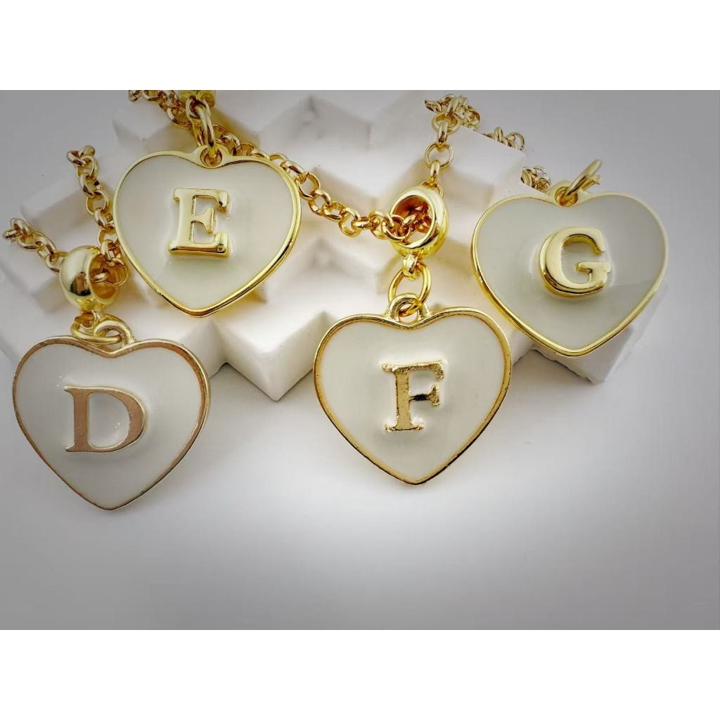 TB Presentes Feminino Ouro 18k com Letra A-Z ̵