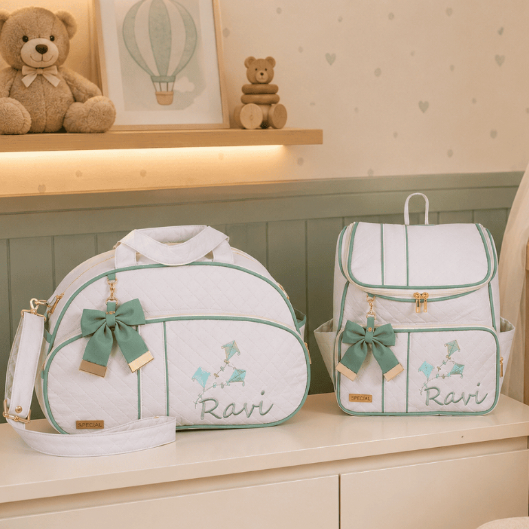 Kit Bolsa Maternidade Personalizada Star  – 