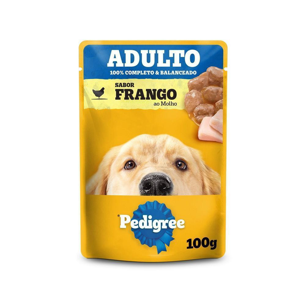 Ração Úmida Sachê Frango ao Molho 100g para C�