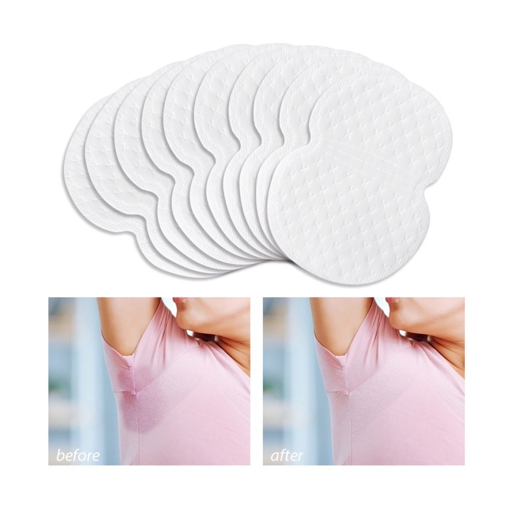 Kit 10/20/30/40 Absorvente Axila Absorventes Suor 