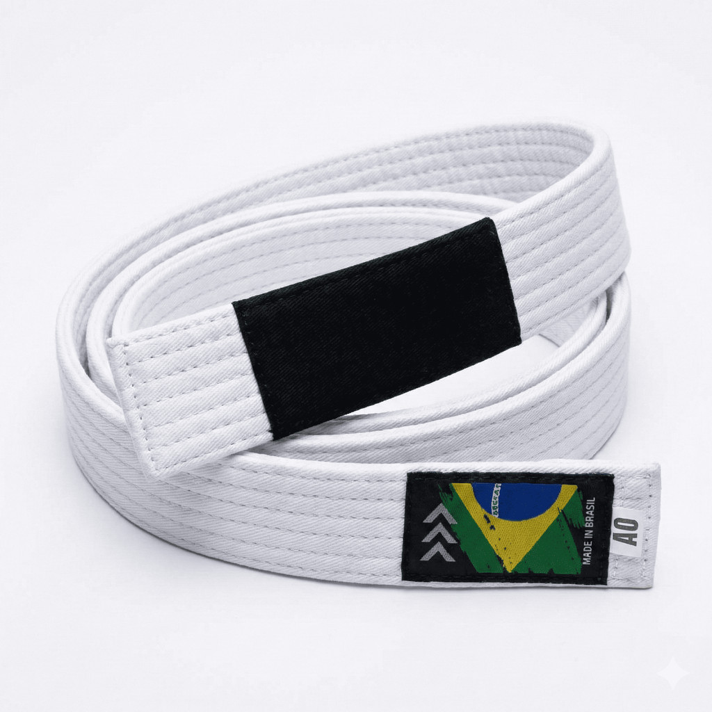 Faixa Jiu Jitsu Reforçada Excelente Amarração U