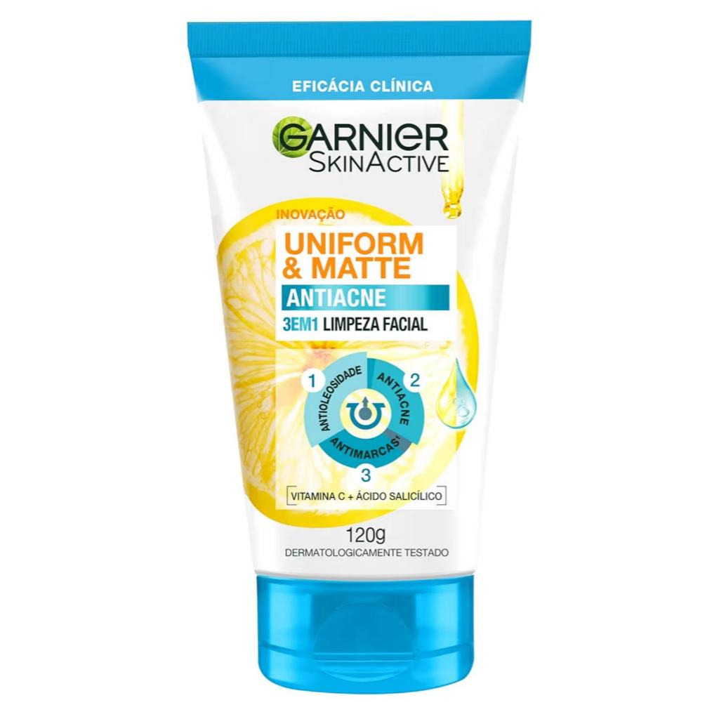 Garnier Uniform E Matte 120g – Sabonete Anti