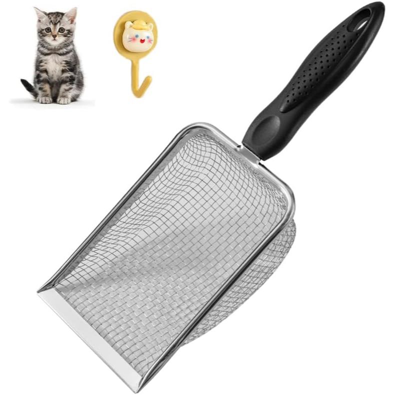 Kit 2 Pás Higiênica De Areia para Gatos Peneira 