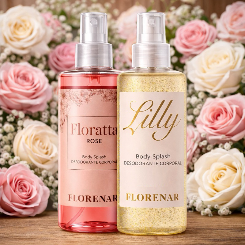 Kit 2 Body Splash Feminino Perfumado Encanto Lily 