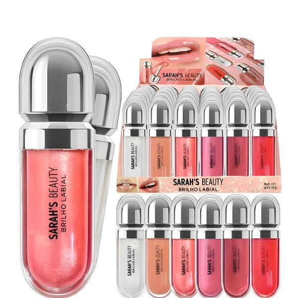 Promoção Sarahs Beauty Brilho Labial S6131