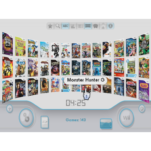 Armazenamento externo 3.0 para Wii Com Jogos Diver