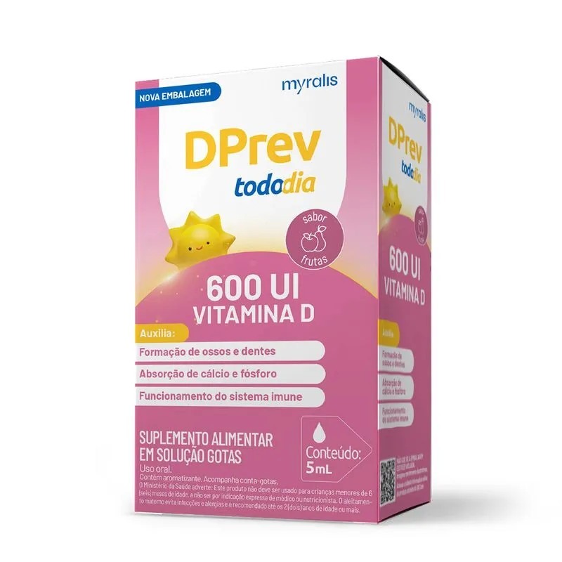 DPREV TODO DIA 600UI 5ML   VITAMINA D3 – SAB