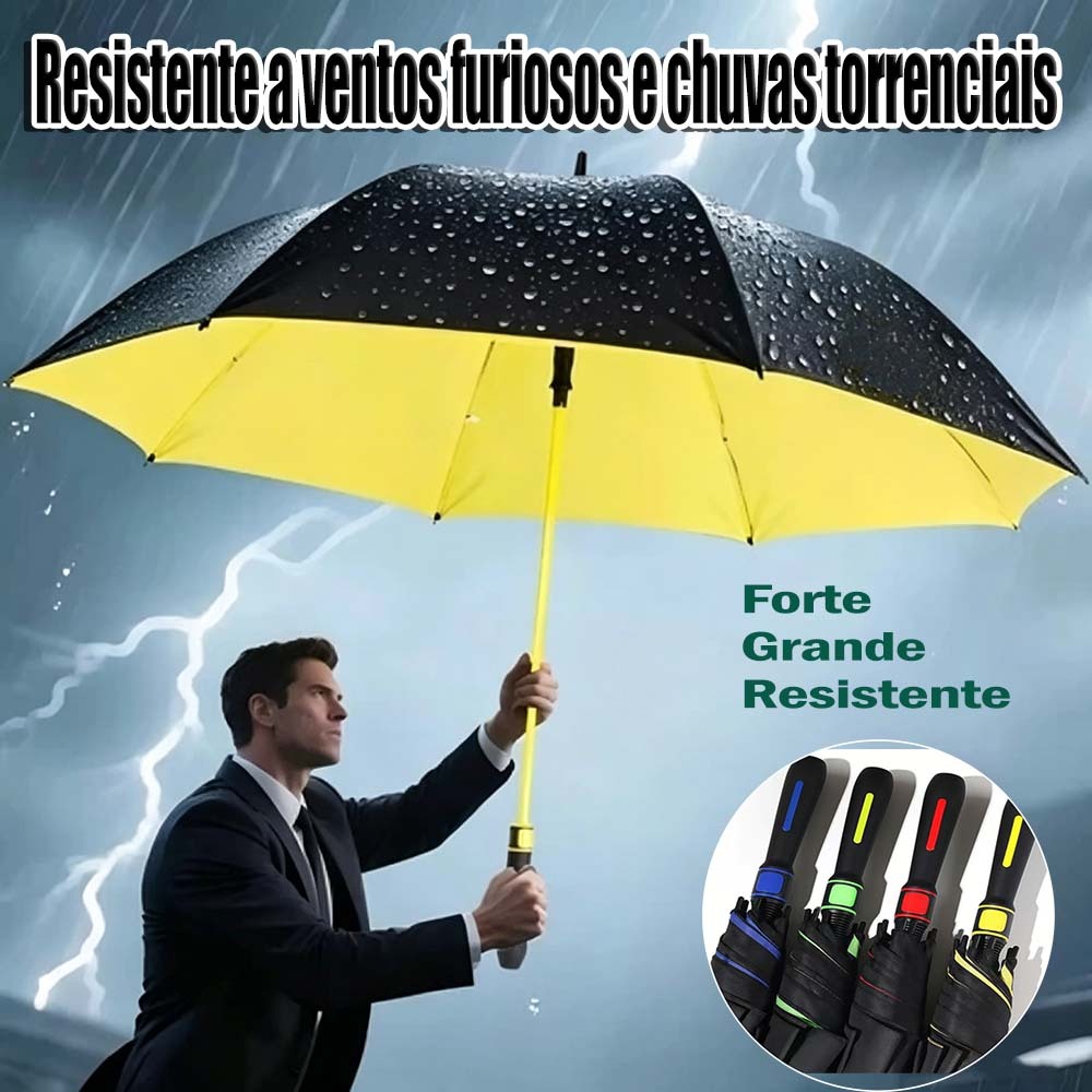 Guarda-Chuva Grande Automático – Fibra de V