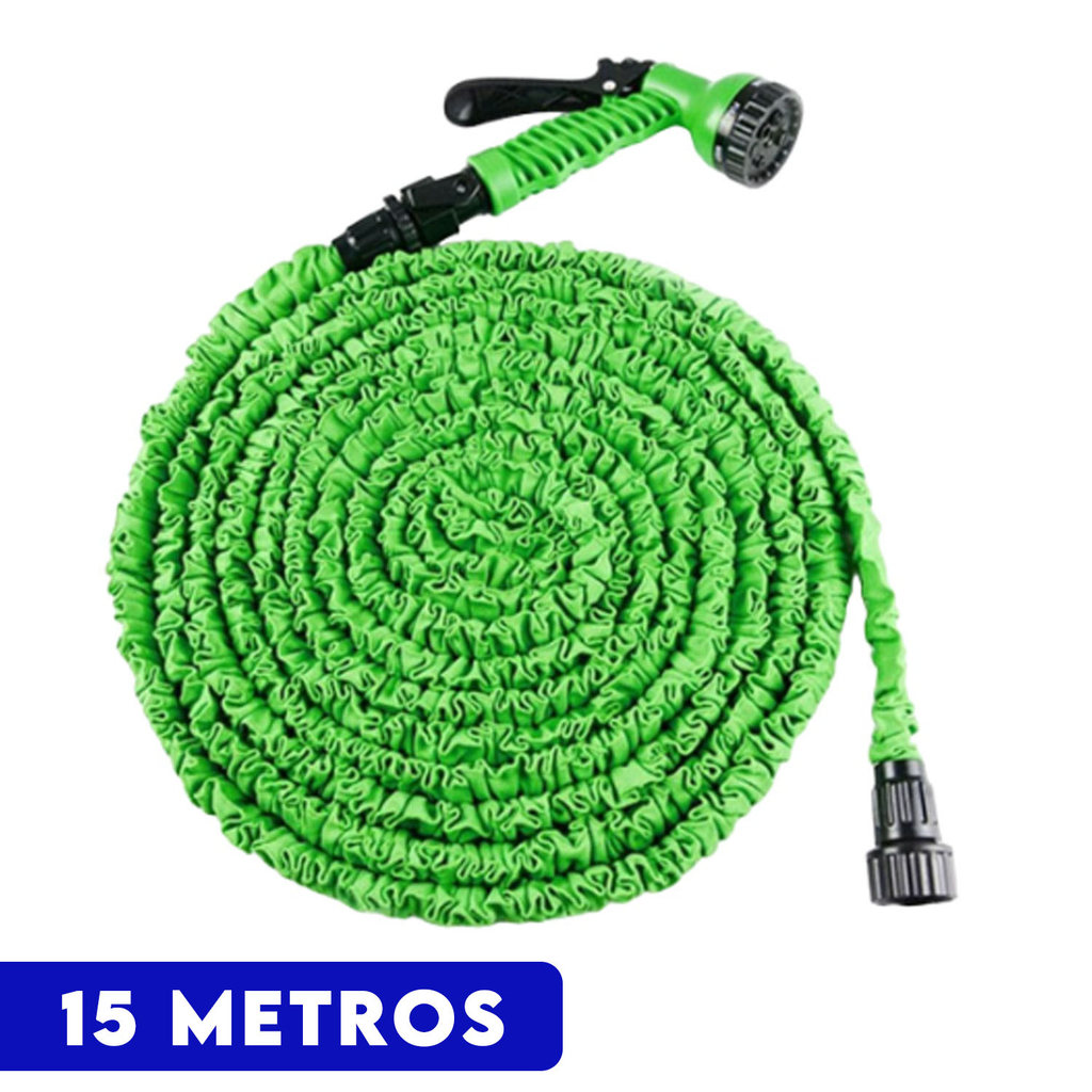 Mangueira Mágica Extensível 30m ou 15m com Gatil