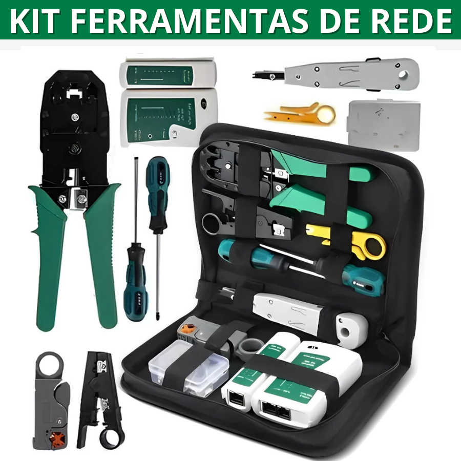 Kit Profissional Manutenção Rede Informática La