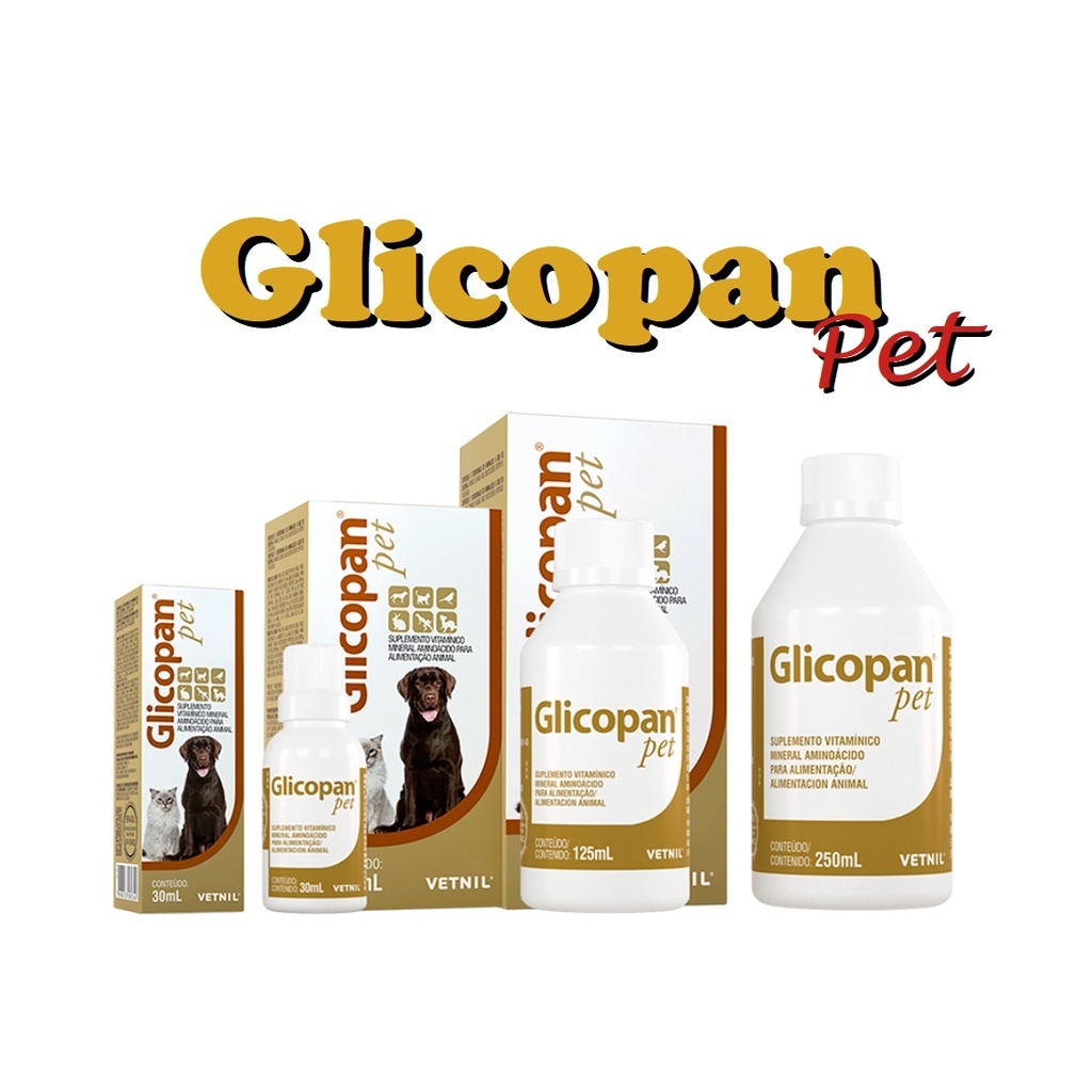 Glicopan Pet Suplemento Vitamínico Para Cães, Ga