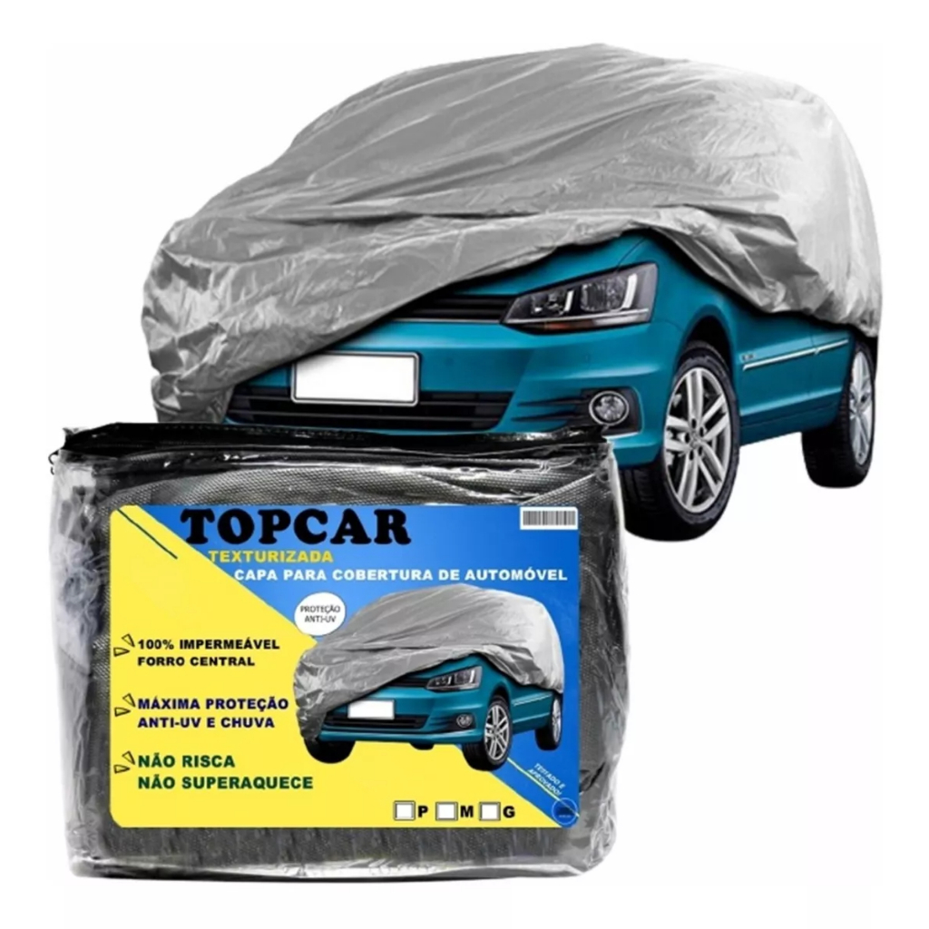 Capa Pra Cobrir Carro Impermeável Forro Proteçã
