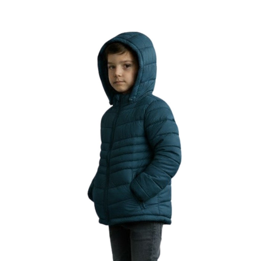 Jaqueta Infantil Masculina Forrada Peluciada Taman