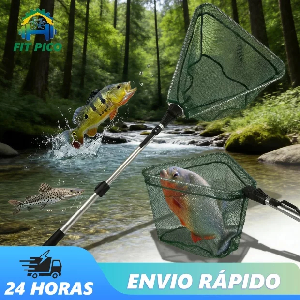 1.70m Passaguá Para Pesca Cabo Retrátil Alumíni