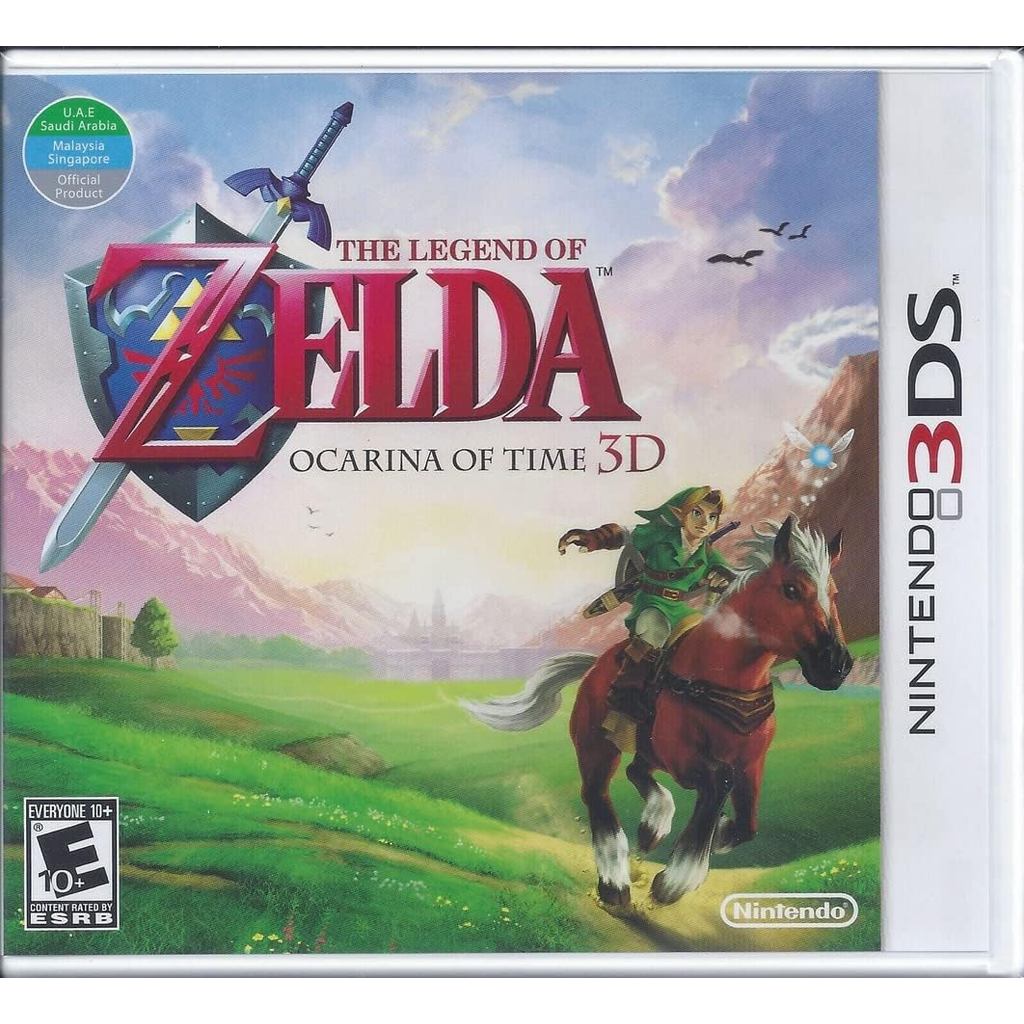 The Legend of Zelda Ocarina of Time 3DS Midia Fisi