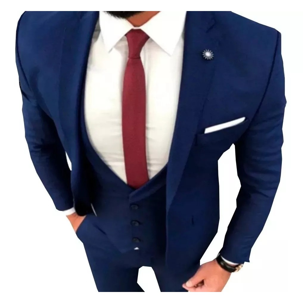 Terno Italiano Slim de Luxo Varias Cores – C