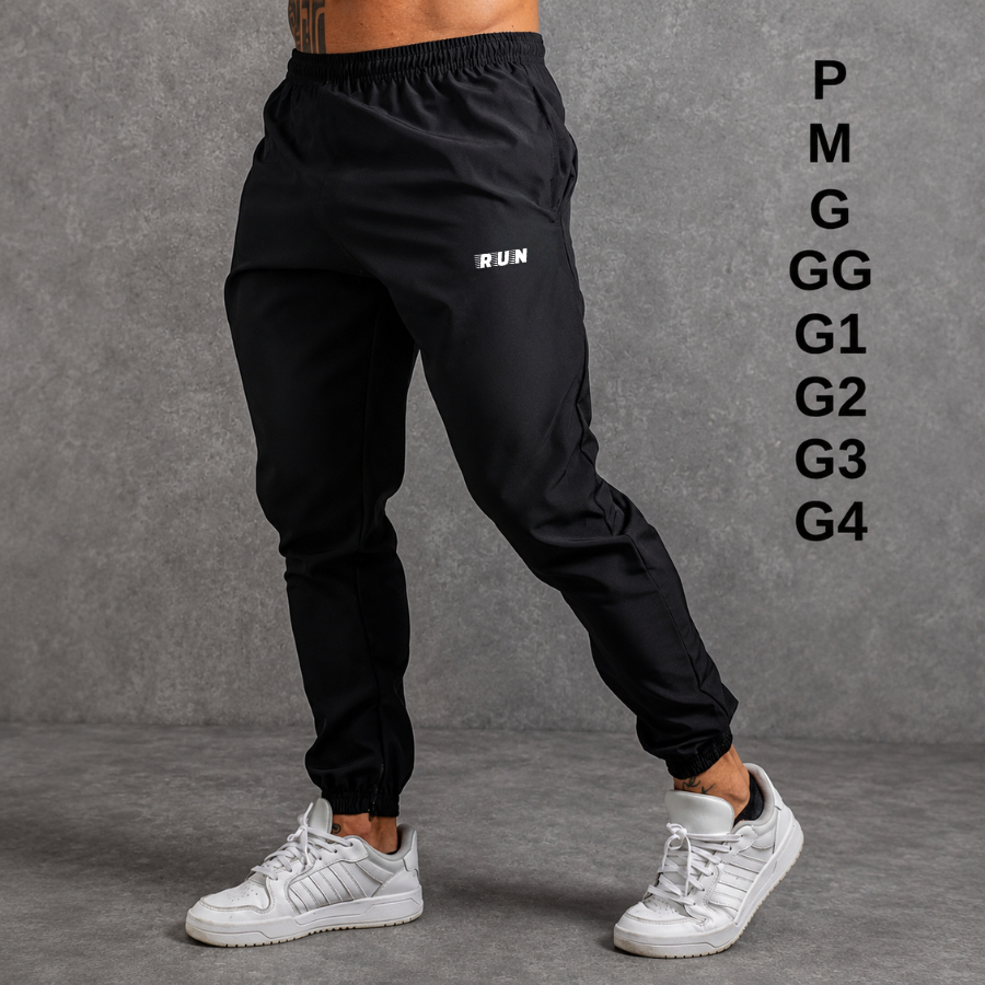 Calça Jogger Run P ao G4 Tactel com Elastano para