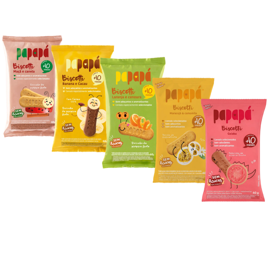 Kit 5 – Biscoito Infantil Clean Label (apena