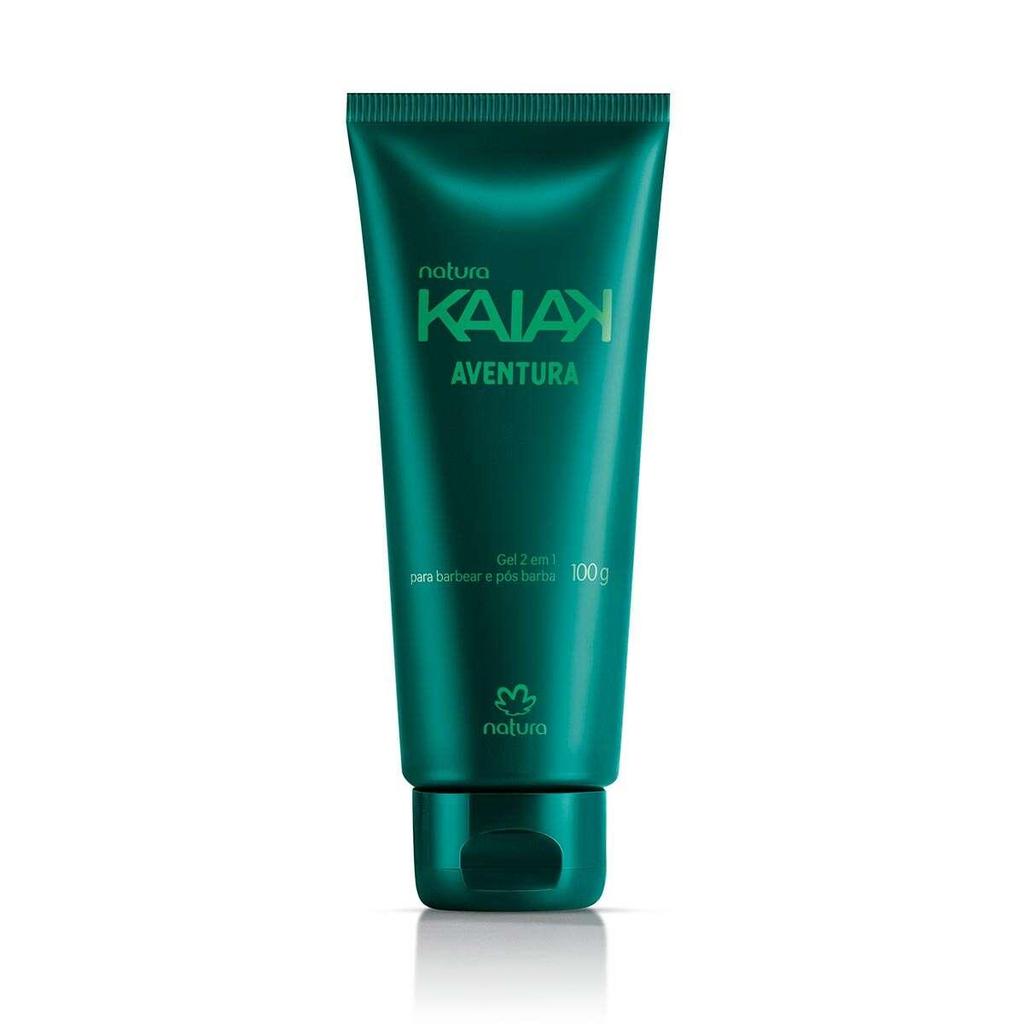 Gel 2 em 1 para barbear e pós barba Kaiak Aventur