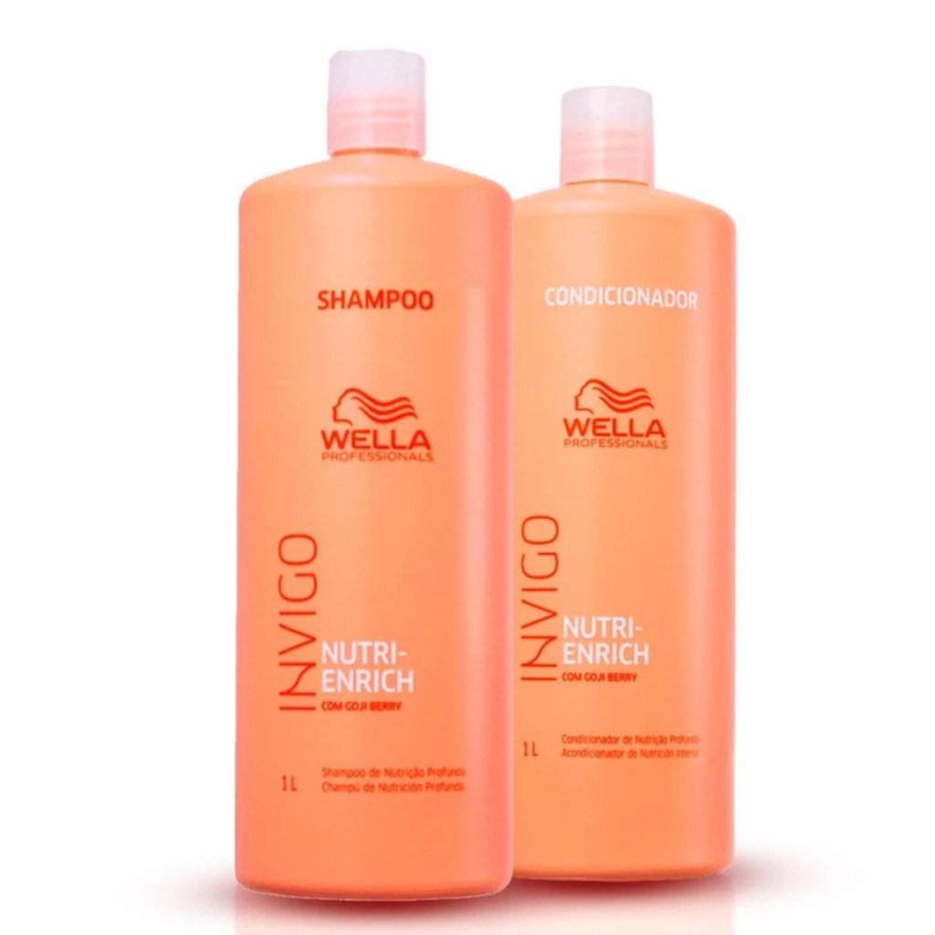 Kit Wella Invigo Nutri Enrich Shampoo E Condiciona