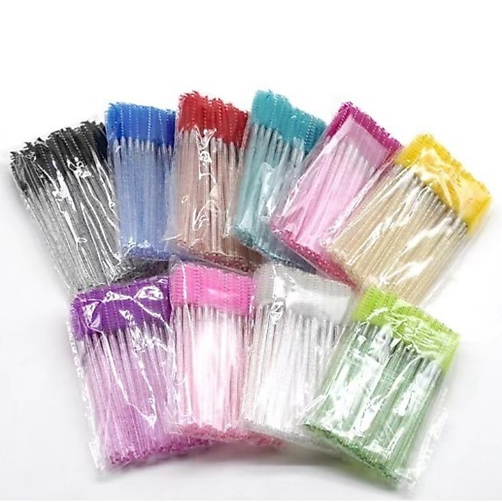ANA1108 KIT escovinhas com glitter Extensão de C�