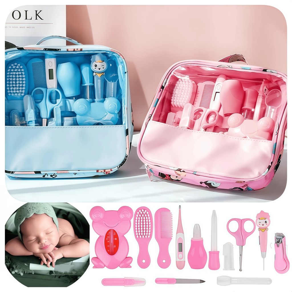 Kit 13 Peças Cuidados Bebê Recém-Nascido, Saúd