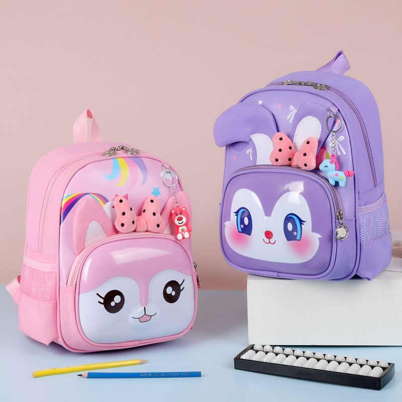 Mochila Infantil Escolar Repelente De Água Cartoo