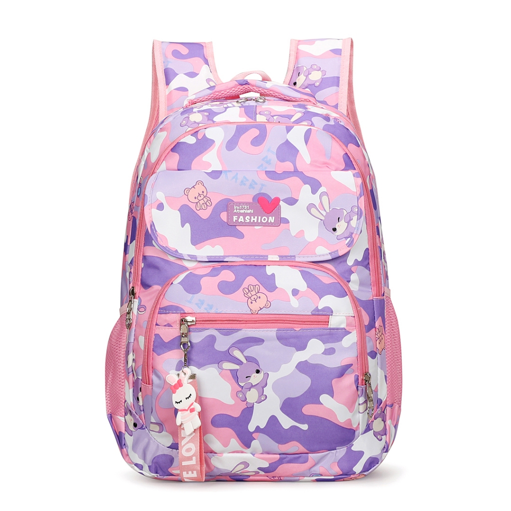 Mochila Infantil Escolar Colorida Desenho Animado 