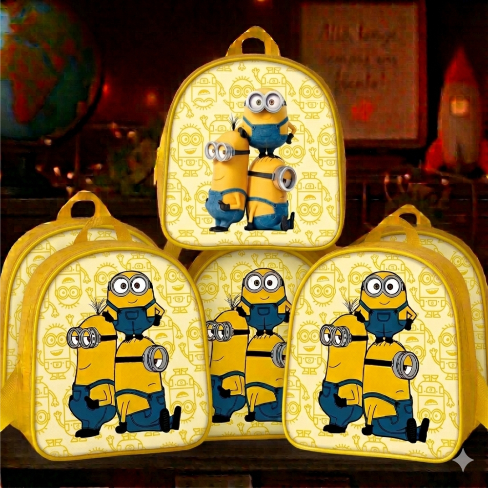 Kit 10 Mochilinhas brinde Personalizada, lembranci