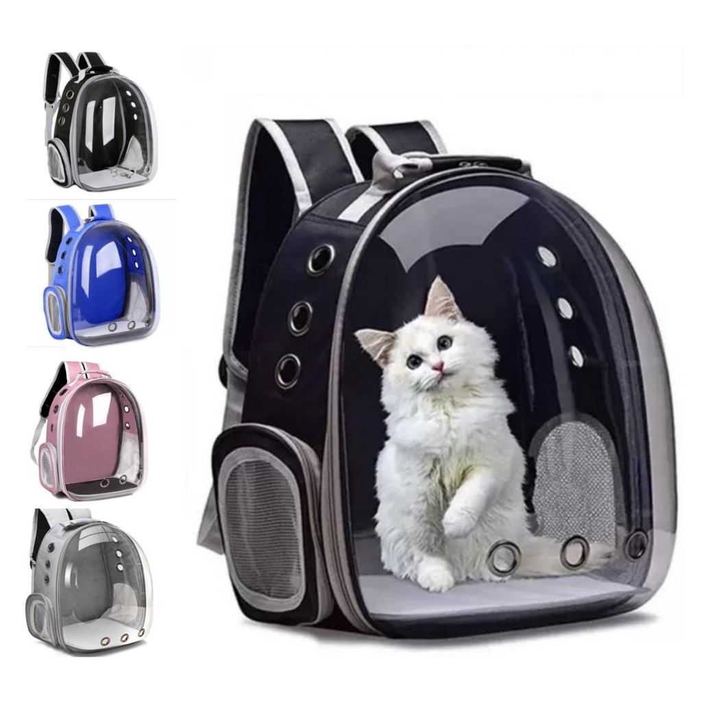 Mochila Pet Visão Panorâmica Astronauta Cachorro