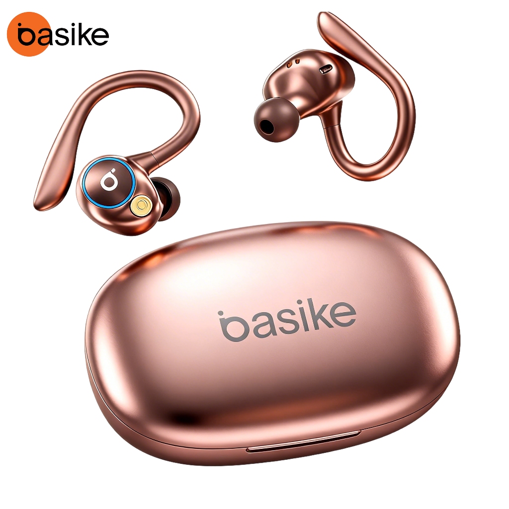 BASIKE Fones De Ouvido Sem Fio Bluetooth Fone Com 