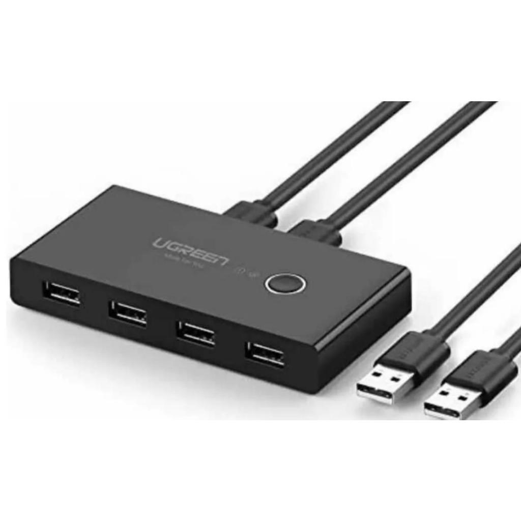 Ugreen Usb 2.0 Seletor Kvm Switch Box 4 Portas 2 C
