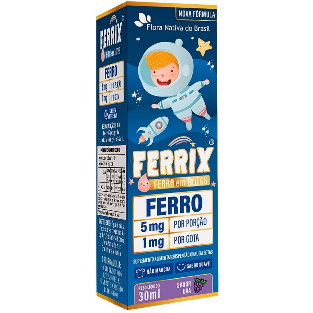 FERRIX (Ferro infantil) 30ml – Flora Nativa