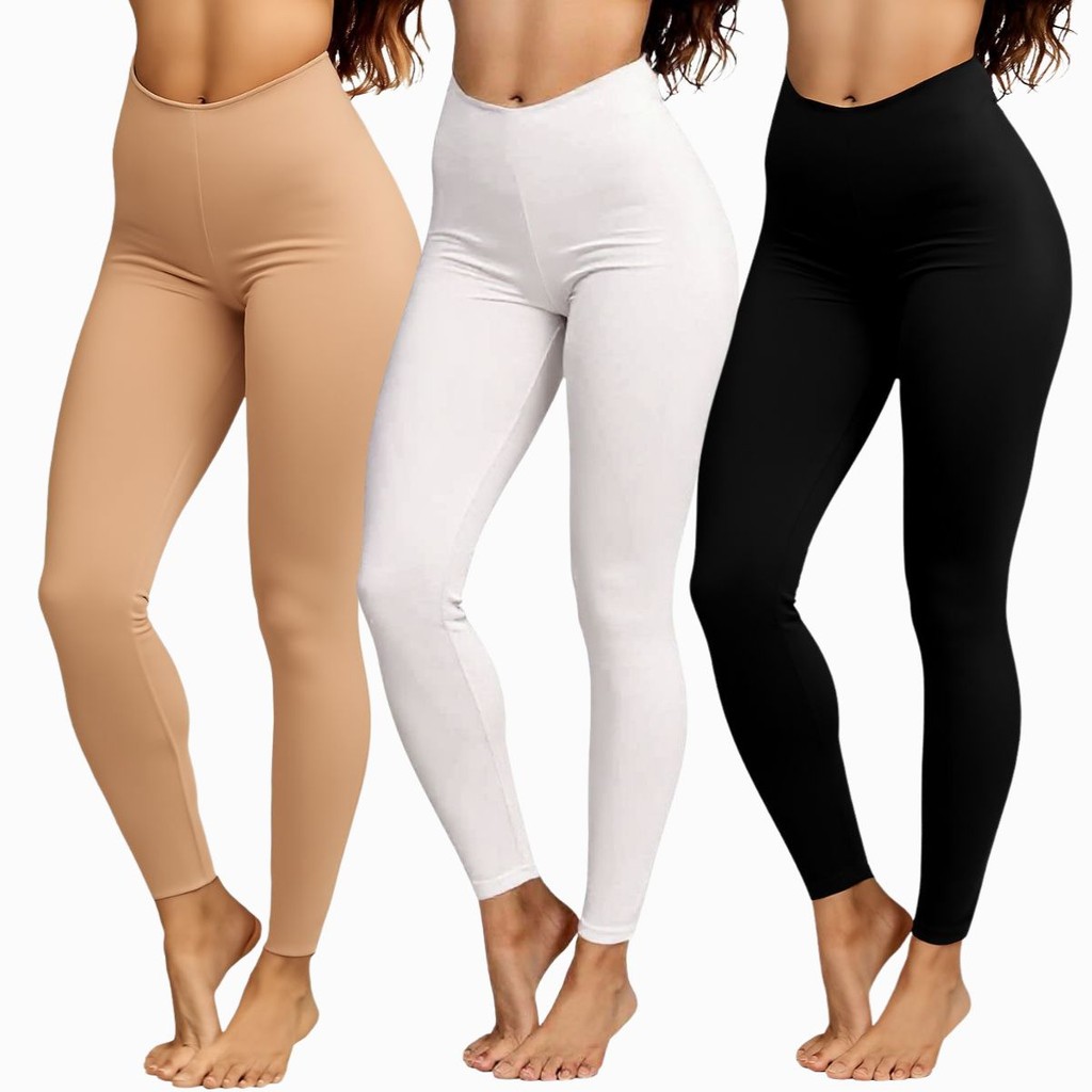 Calça Anágua Segunda Pele Usar Por Baixo Sem Tra