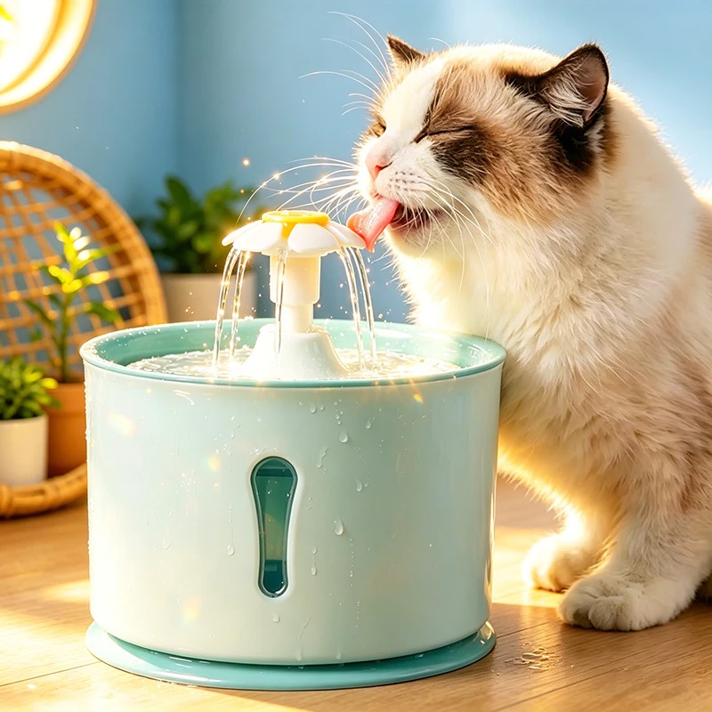 Bebedouro para gatos bebedouro automático circula