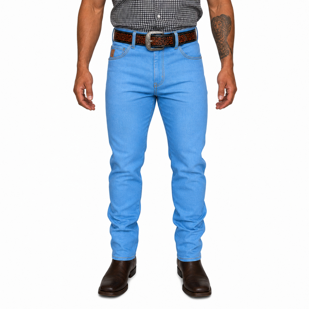 Calça Jeans Country Masculina Rodeio Premium Elas